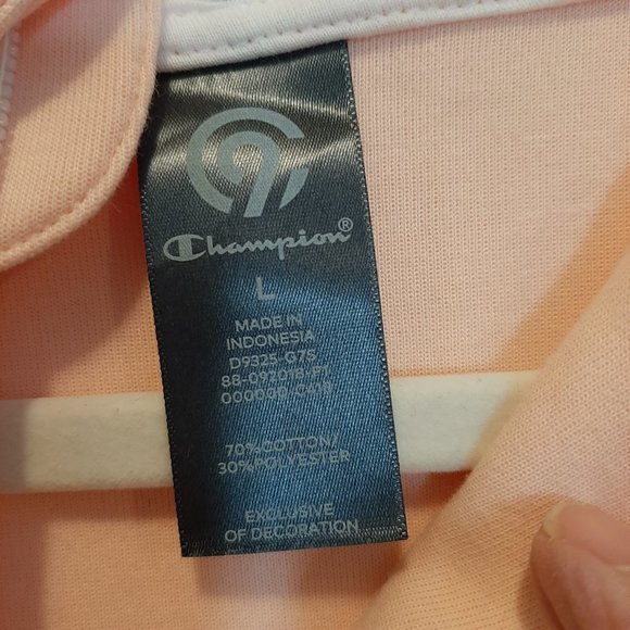 ☆CRAZY 8's Clearance! Champion Hooded Training Jacket; Lrg; NWOT; Victory Fleece - Picture 4 of 5